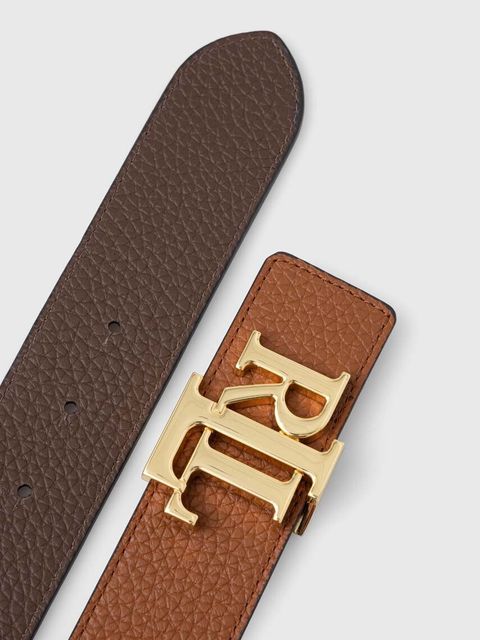 Lauren Ralph Lauren pasek skórzany dwustronny - zdjęcie produktu nr 1