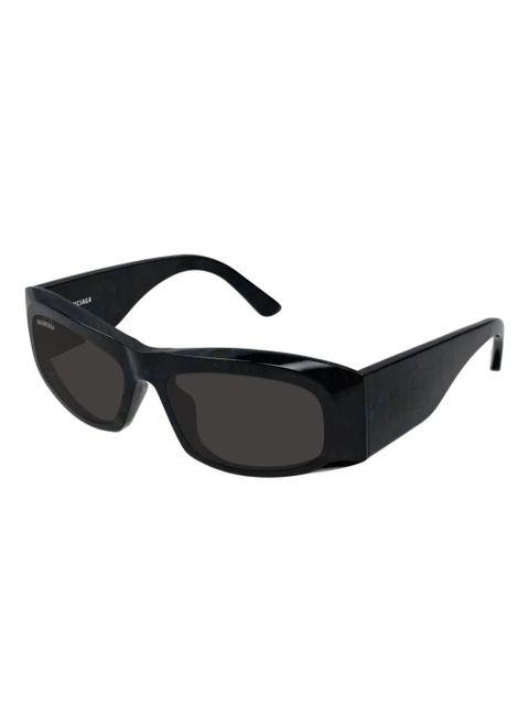 Balenciaga Eyewear angular-frame sunglasses - Black - zdjęcie produktu nr 2