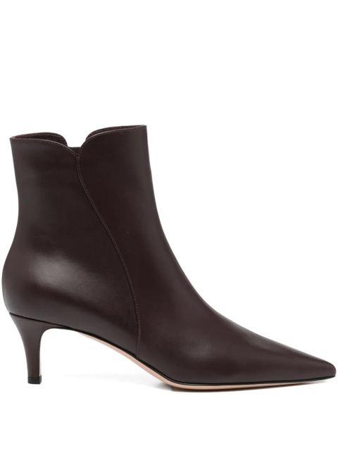 Gianvito Rossi 55mm Levy boots - Red - zdjęcie produktu nr 1