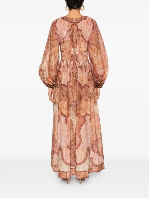 ZIMMERMANN Wanderlust midi dress - Red