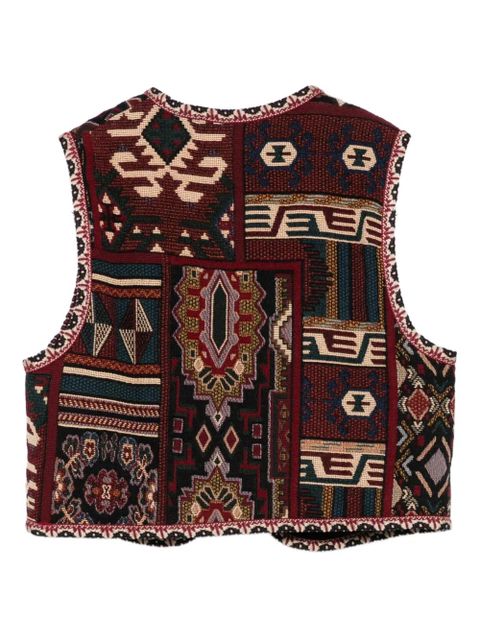 Ba&Sh patterned waistcoat - Neutrals - zdjęcie produktu nr 2