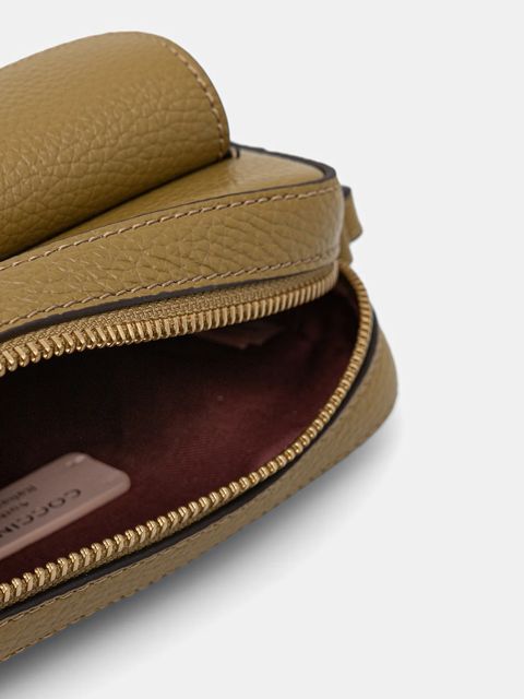 Coccinelle torebka skórzana kolor zielony E1 MF6 55 04 01