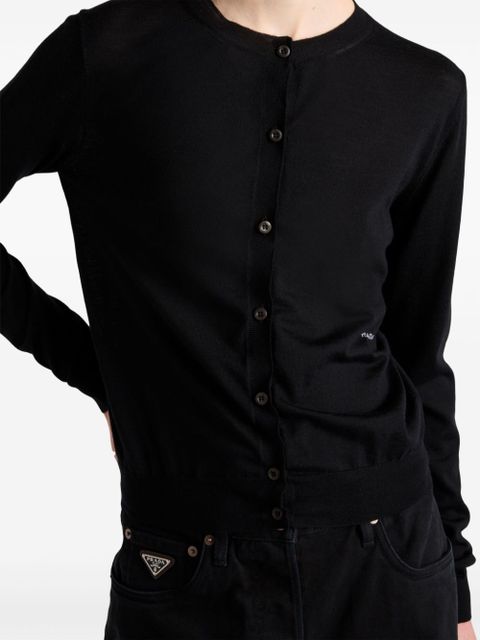 Prada wool cardigan - Black
