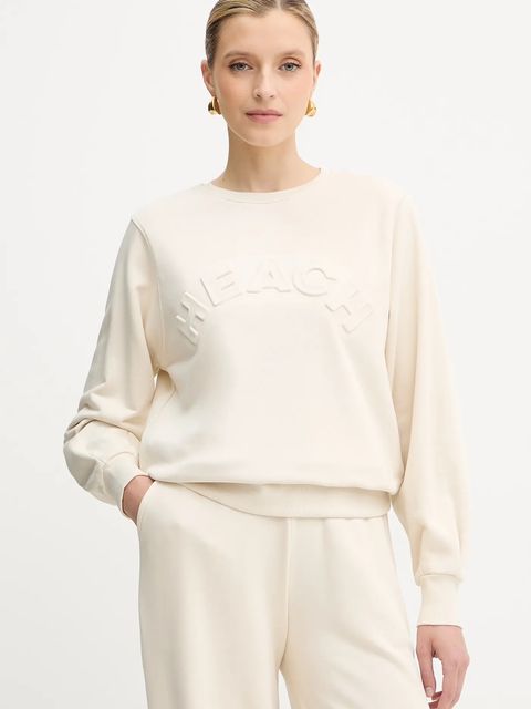 Silvian Heach bluza BASSIN damska kolor beżowy z aplikacją GPA25113FE - zdjęcie produktu nr 1