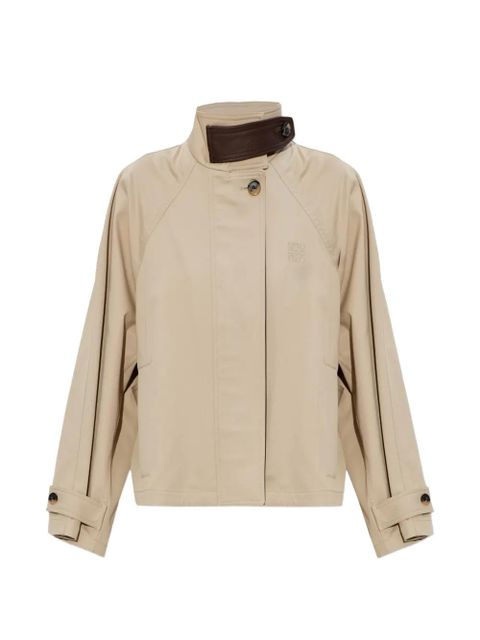 LOEWE button cotton jacket - Neutrals - zdjęcie produktu nr 1