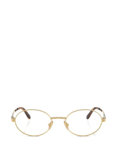 Miu Miu round-frame glasses - Gold - zdjęcie produktu nr 1