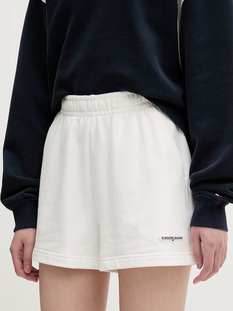 Tommy Jeans szorty dresowe damskie bawełniane - zdjęcie produktu nr 2