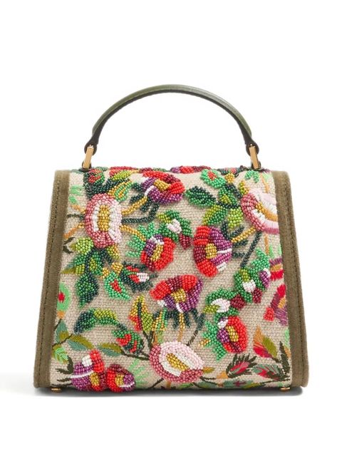 Valentino Garavani VSling embroidered mini bag - Neutrals