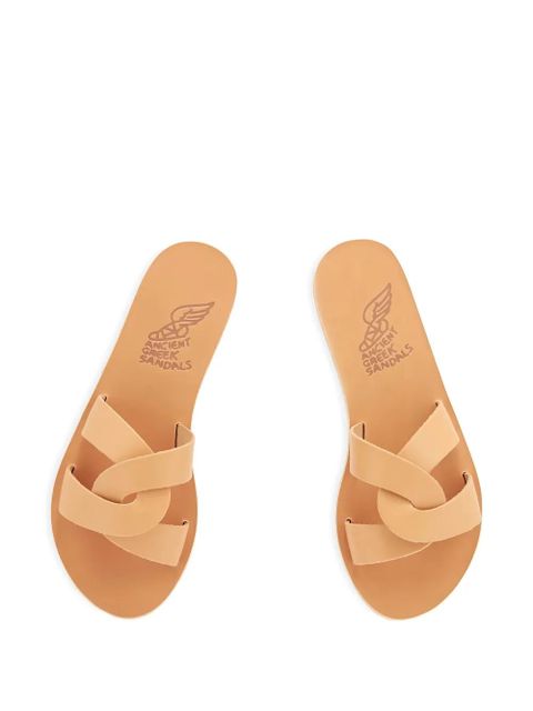 Ancient Greek Sandals Desmos leather sandals - Neutrals