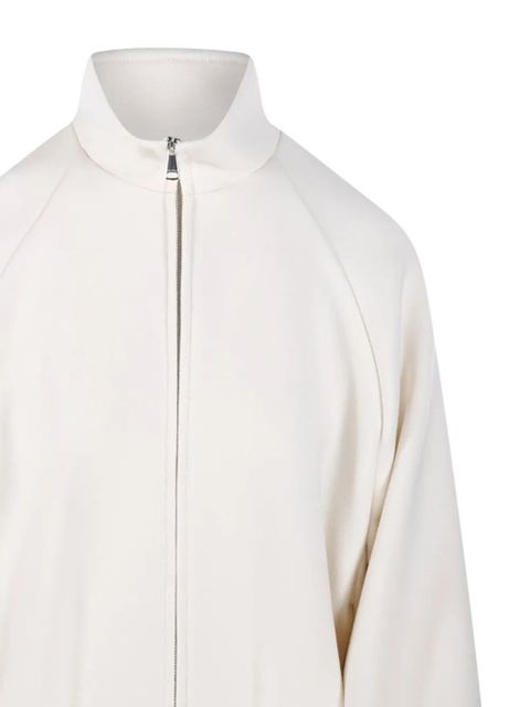 Max Mara zip-up jacket - White