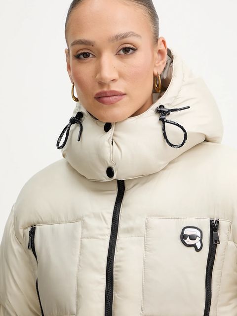 Karl Lagerfeld kurtka puchowa IKON kolor biały zimowa A3W15020 - zdjęcie produktu nr 2