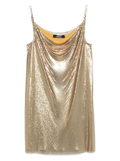 Versace v-neck dress - Gold - zdjęcie produktu nr 1
