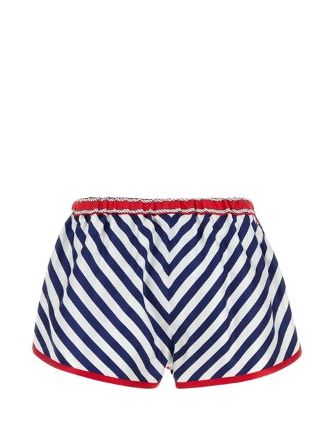 Gucci striped silk shorts - Blue - zdjęcie produktu nr 2