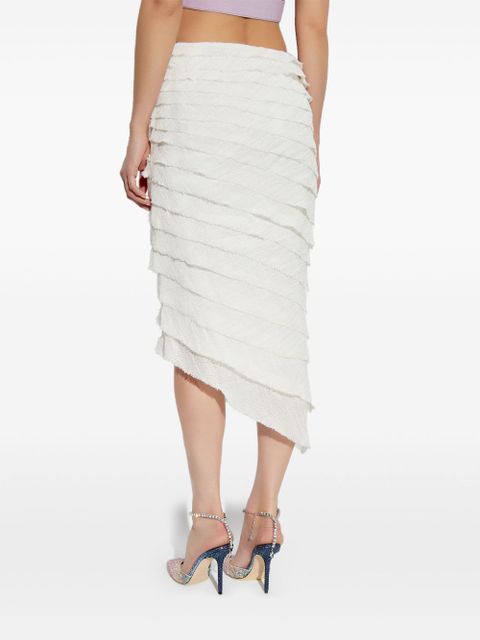 Cult Gaia Leo midi skirt - Neutrals