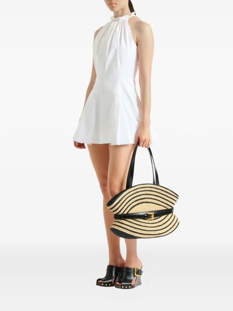 Balmain flared cotton poplin dress - White - zdjęcie produktu nr 2