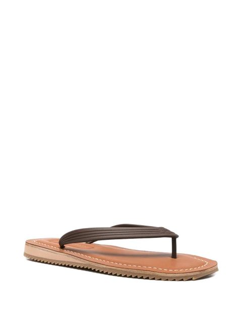 Miu Miu thong-strap flip flops - Neutrals - zdjęcie produktu nr 2