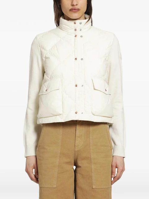 Moncler quilted jacket - Neutrals - zdjęcie produktu nr 1