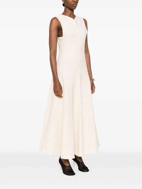 KHAITE Mellie maxi dress - Neutrals