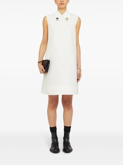 Jil Sander small Folded leather shoulder bag - Black