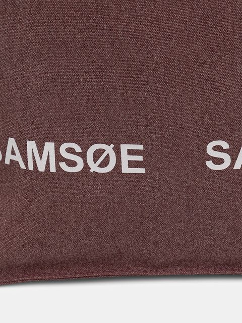 Samsoe Samsoe torba SALUCCA kolor fioletowy U25100003