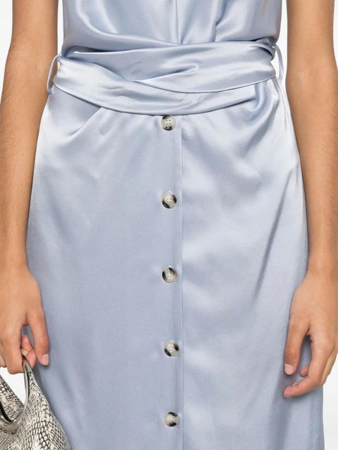 Nanushka Sayan midi dress - Blue - zdjęcie produktu nr 2