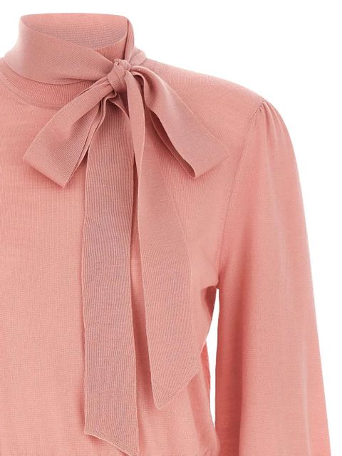 ZIMMERMANN pussybow sweater - Pink - zdjęcie produktu nr 2
