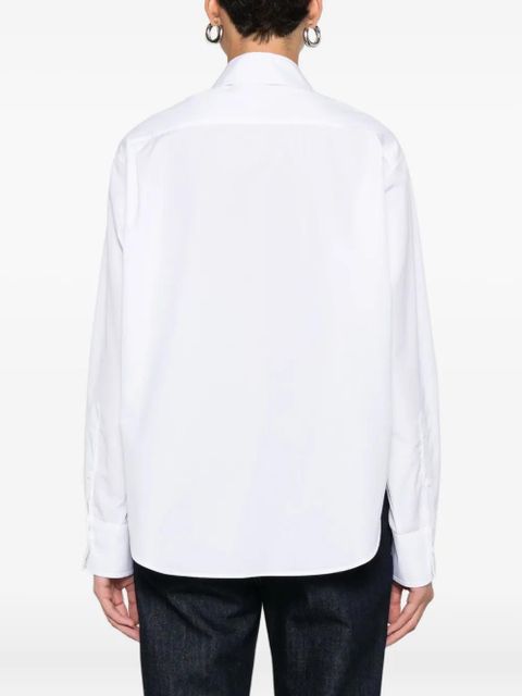 Alexander McQueen embellished-collar shirt - White