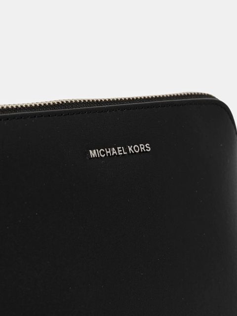 MICHAEL Michael Kors kosmetyczka skórzana kolor czarny 32F5SJ6T2T