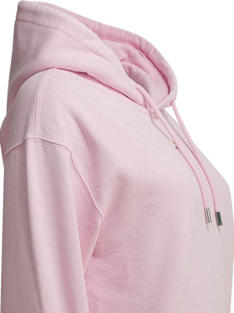 Jacquemus drawstring logo-patch hoodie - Pink