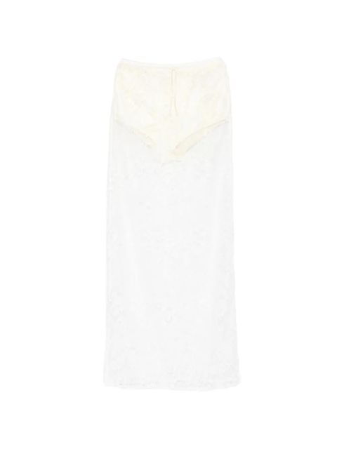 Aya Muse Eteri lace maxi skirt - White - zdjęcie produktu nr 1