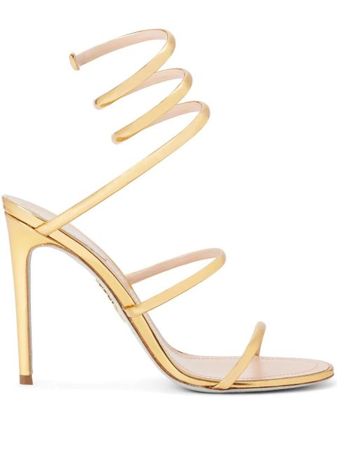 René Caovilla Cleo sandals - Gold - zdjęcie produktu nr 1