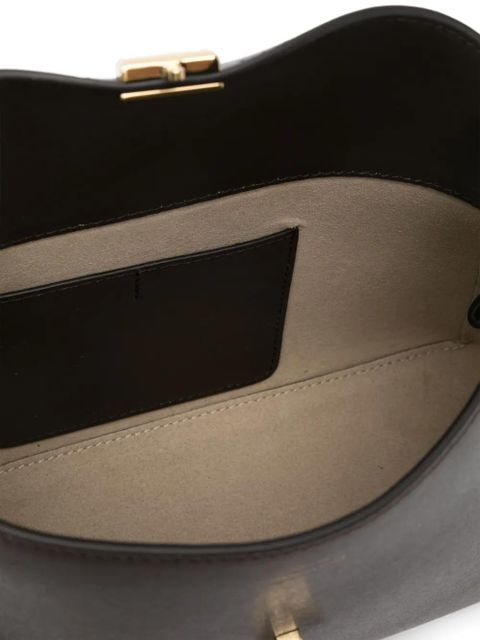 TOTEME T-lock clutch bag - Brown