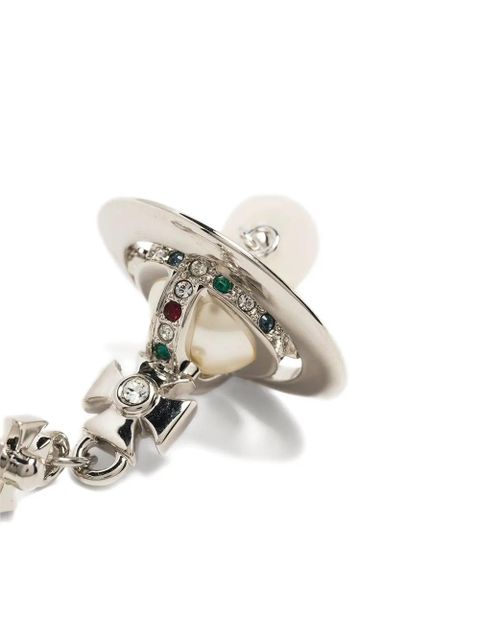 Vivienne Westwood Pearl drop earrings - Silver