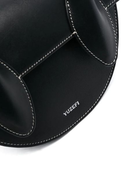 Yuzefi Pretzel mini tote bag - Black