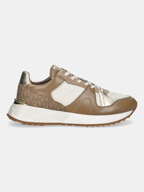 MICHAEL Michael Kors sneakersy Jaime Trainer damskie kolor beżowy 43R6JMFS2D.293 - zdjęcie produktu nr 2