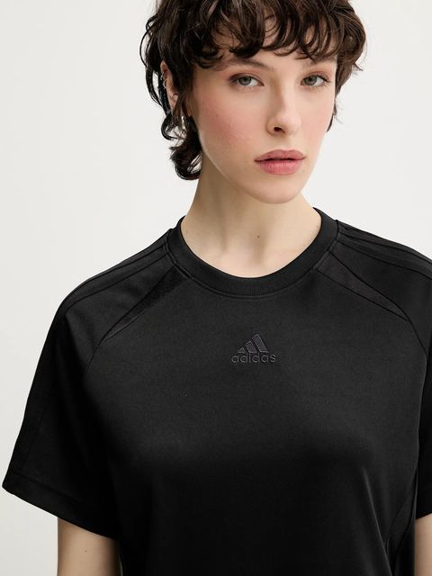 adidas Originals t-shirt Teamgeist Tee damski kolor czarny JZ8270