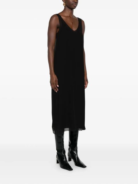 TOTEME slip mini dress - Black