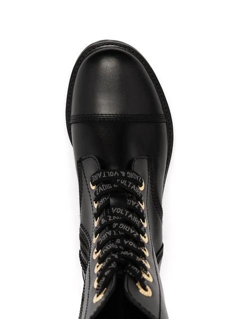 Zadig&Voltaire Joe combat boots - Black