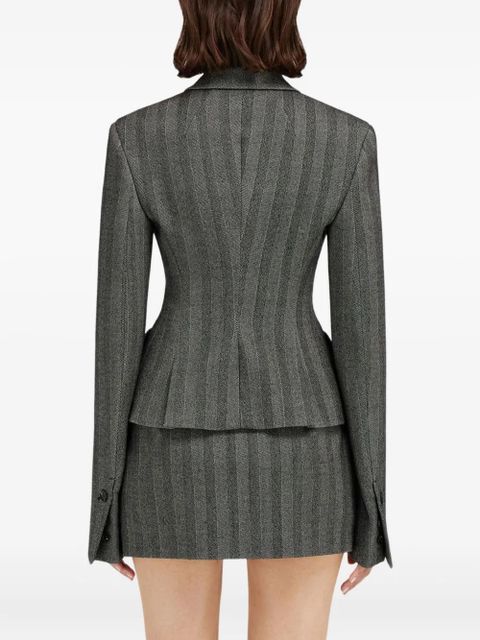 Ferragamo flap-pockets blazer - Black