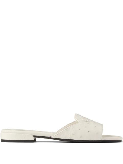 Jimmy Choo Dina slides - Neutrals - zdjęcie produktu nr 1