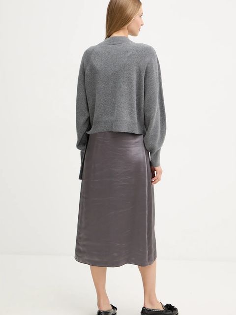 BOSS sukienka i sweter kolor szary midi dopasowana 50547867 - zdjęcie produktu nr 2