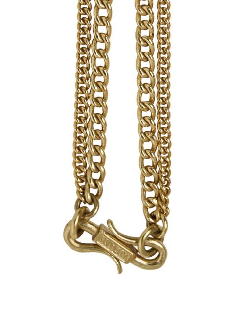 ALEMAIS charm-embellished curb-chain necklace - Gold - zdjęcie produktu nr 2