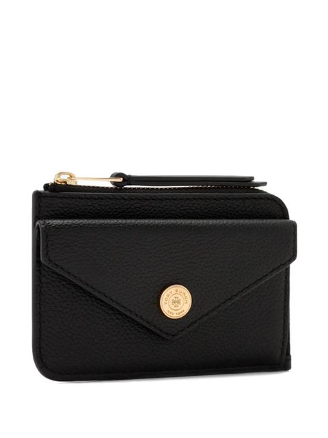 Tory Burch monogram envelope-zip wallet - Black - zdjęcie produktu nr 2