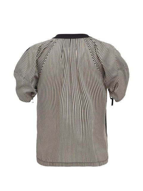 3.1 Phillip Lim ruched short-sleeve T-shirt - Black - zdjęcie produktu nr 2