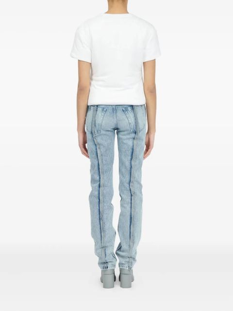 MM6 Maison Margiela padded cotton T-shirt - White