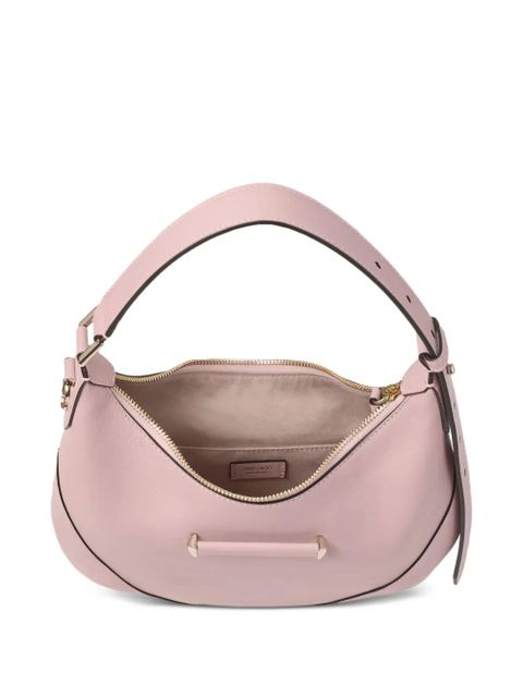 Jimmy Choo small Bar logo shoulder bag - Pink