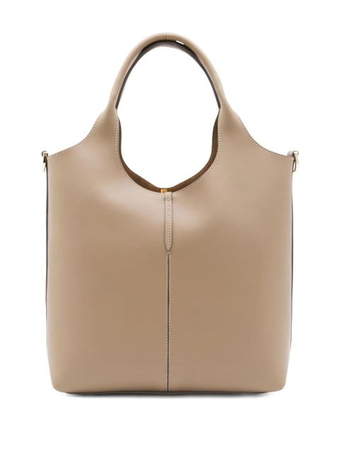Tod's small top-handle leather bag - Neutrals - zdjęcie produktu nr 2