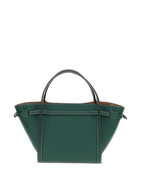 Tod's small leather shopping tote bag - Green - zdjęcie produktu nr 2