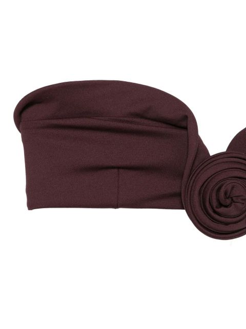 Magda Butrym rosette-detail bikini top - Red