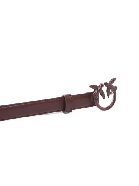 PINKO Love Birds buckled belt - Red
